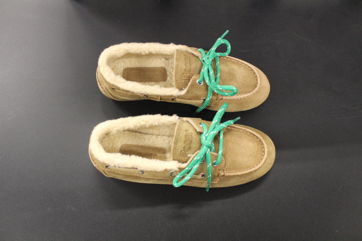 POSA BOAT LOAFER DESERT TAN FUR
