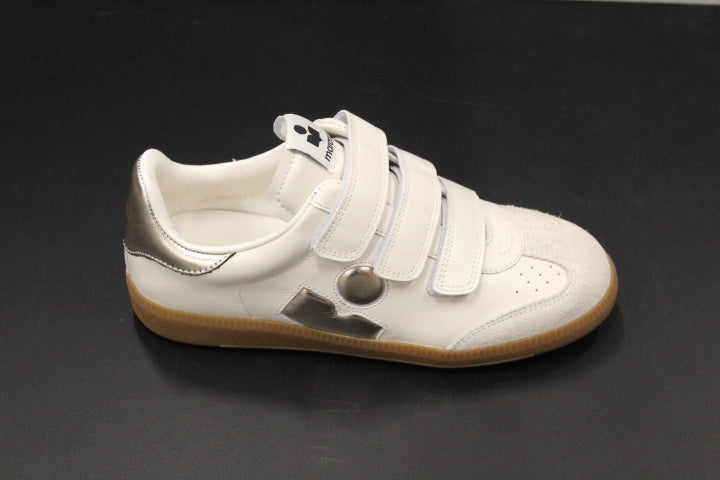 ISABEL MARANT BETH SNEAKER CHALK CHAMPAGNE