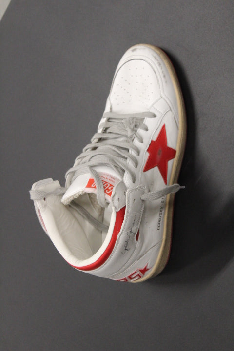 GOLDEN GOOSE SKYSTAR WHITE RED