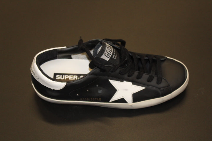 GOLDEN GOOSE SUPERSTAR BLACK WHITE