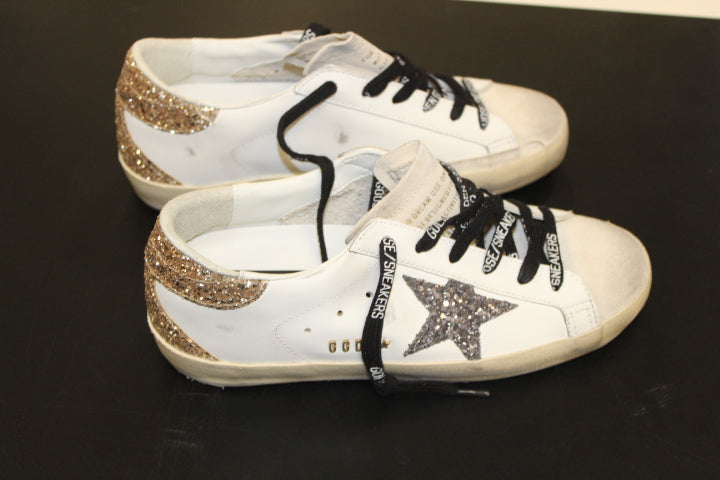 GOLDEN GOOSE SUPERSTAR WHITE SEEDPEARL