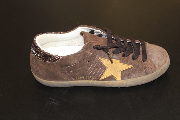 GOLDEN GOOSE SUPERSTAR BROWN OCRA