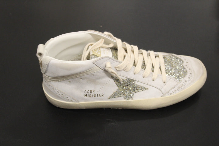 GOLDEN GOOSE MIDSTAR BEIGE PLATINUM