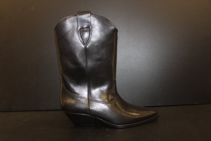 ISABEL MARANT DUERTO BOOT BLACK LEATHER
