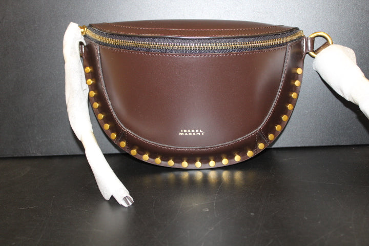 ISABEL MARANT SKANO CHOCOLAT LEATHER