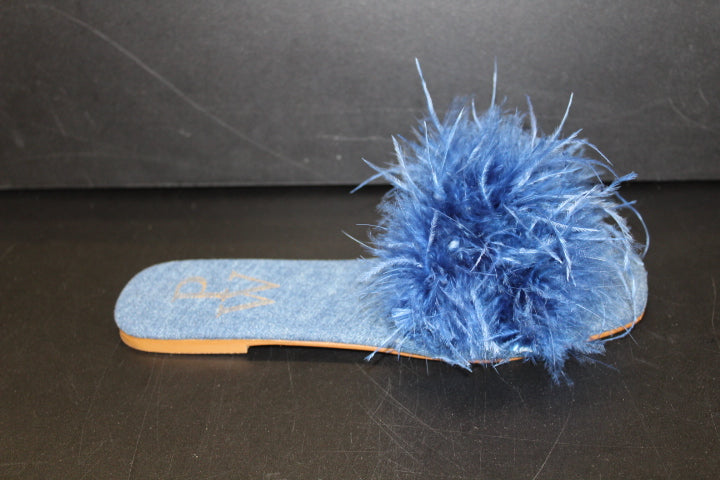 PAUL WARMER FEATHER SLIDE JEANS