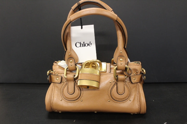 CHLOE PADDINGTON BAG MUSTANG BROWN SMALL