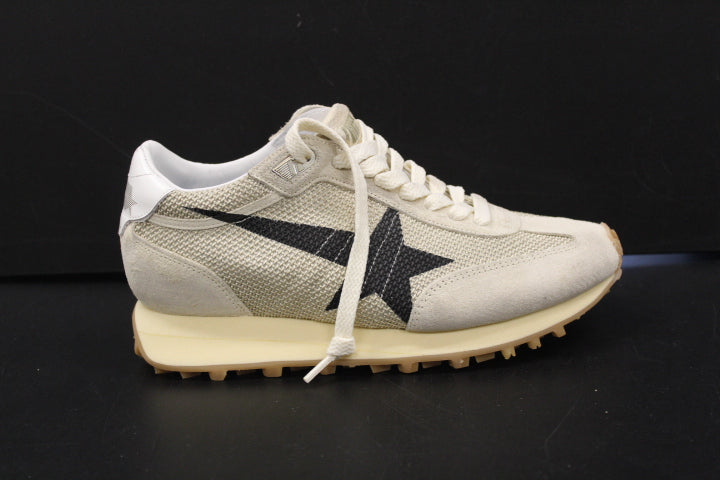 GOLDEN GOOSE MARATHON BEIGE BLACK
