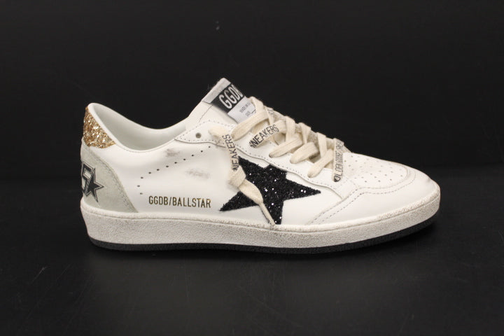 GOLDEN GOOSE BALL STAR WHITE BLACK GOLF