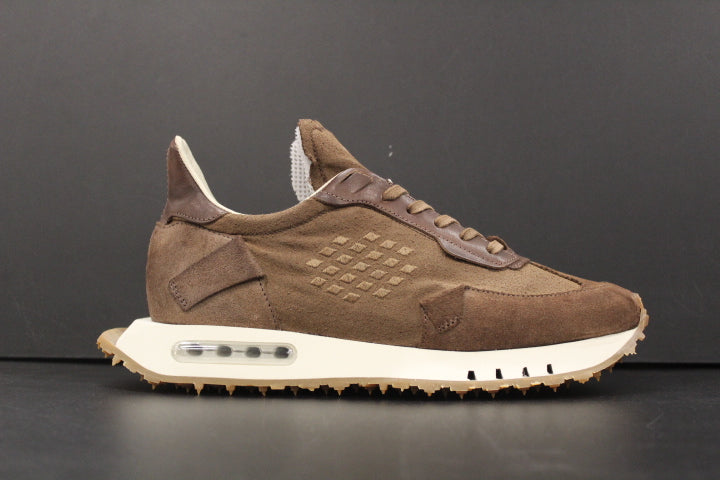 BE+ RACE SNEAKER BROWN
