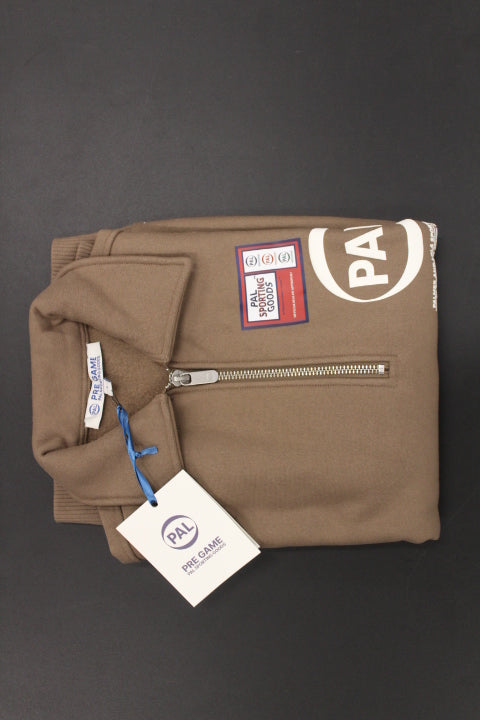 PAL PRE GAME HALF ZIP CLAY