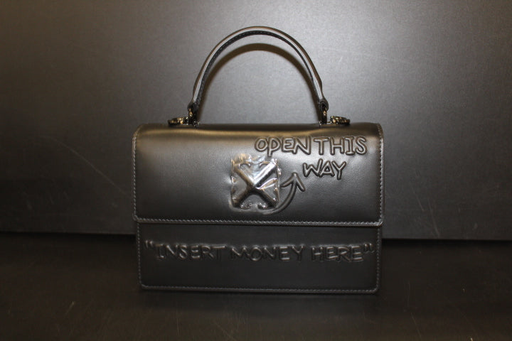 OFF WHITE JITNEY 1.4 TOP HANDLE BLACK