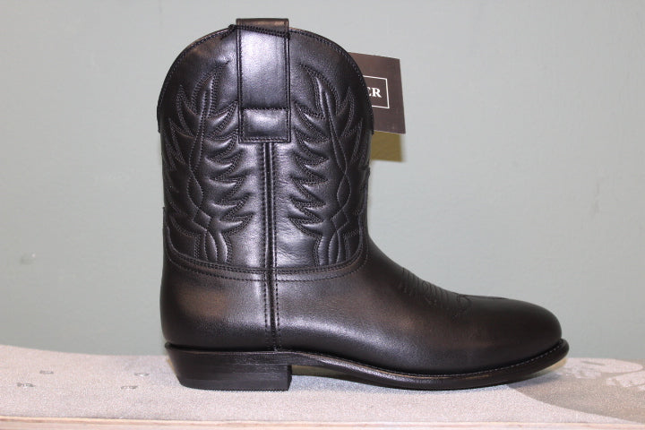 PAUL WARMER KANSAS BOOT WESTERN BLACK