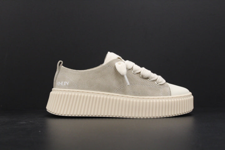 RHUN TREBLE SNEAKER BEIGE SUEDE