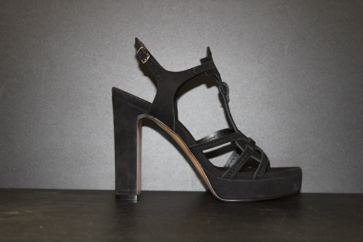 PAUL WARMER PARIS SANDAL BLACK SUEDE