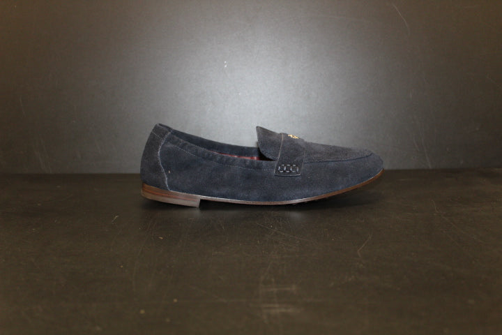 TORY BURCH BALLET LOAFER NAVY SUEDE