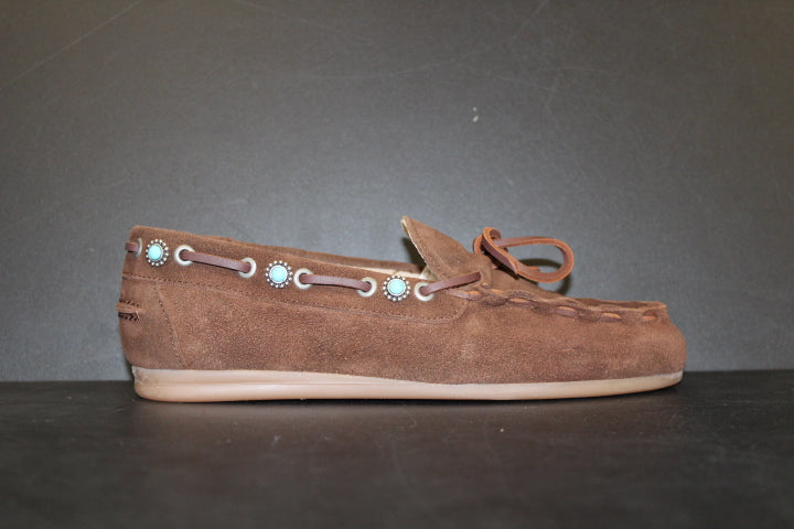 POSA BOAT LOAFER WESTERN DARK BROWN