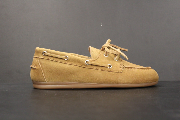 POSA BOAT LOAFER CAMEL SUEDE