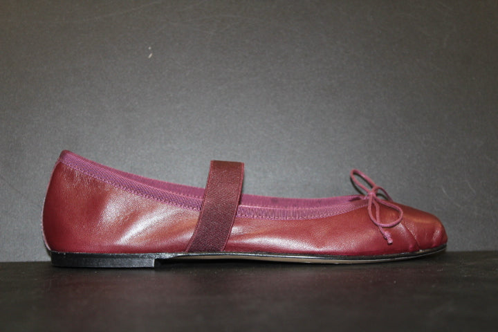 PAULWARMER BALLERINA PRETTY BURGUNDY NAPPA
