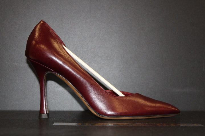 PAUL WARMER D'ORSAY PUMP NAPPA BURGUNDY
