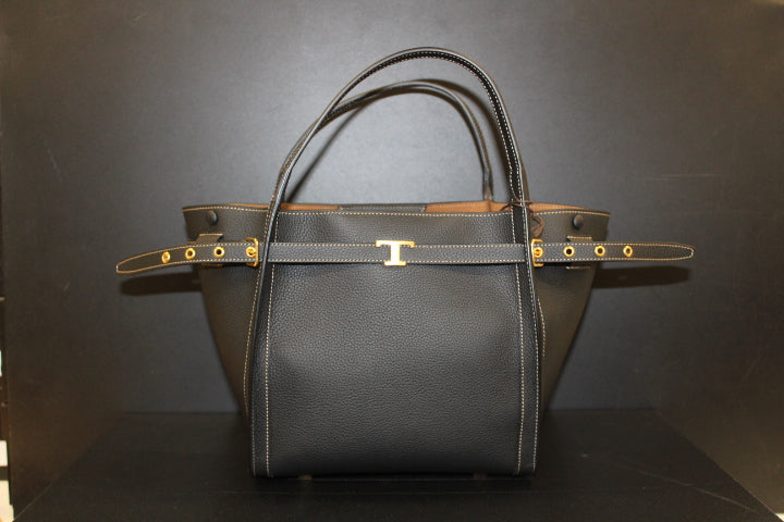 TODS SHOPPING BAG BLACK