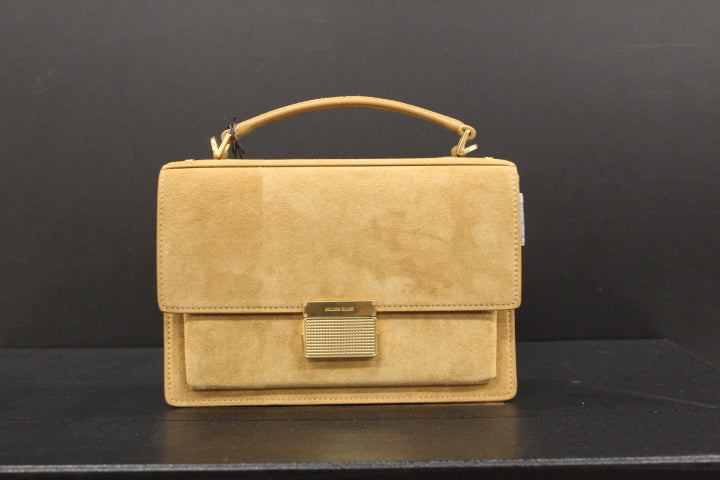 GOLDEN GOOSE VENEZIA BAG CAMEL SUEDE