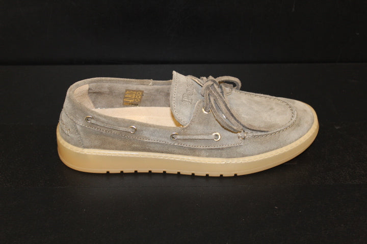 POSA BOATLOAFER MAN KAKI SUEDE