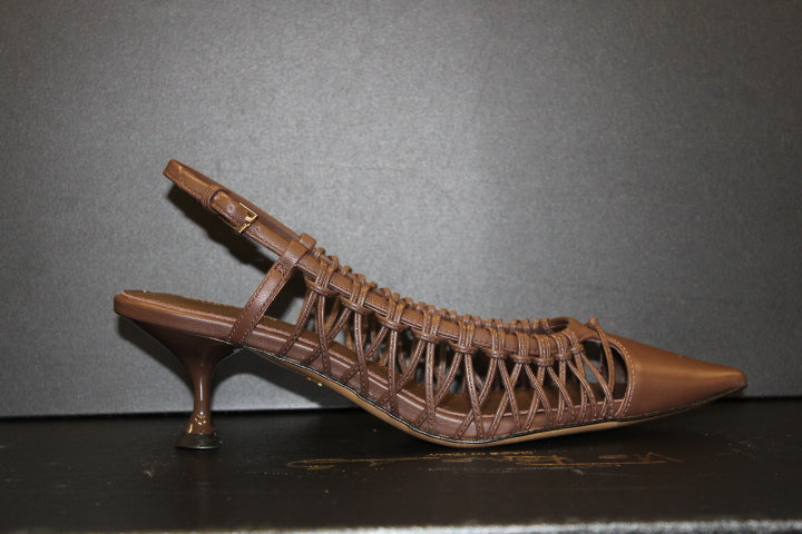 LOLA CRUZ LULU PUMP 6 BROWN