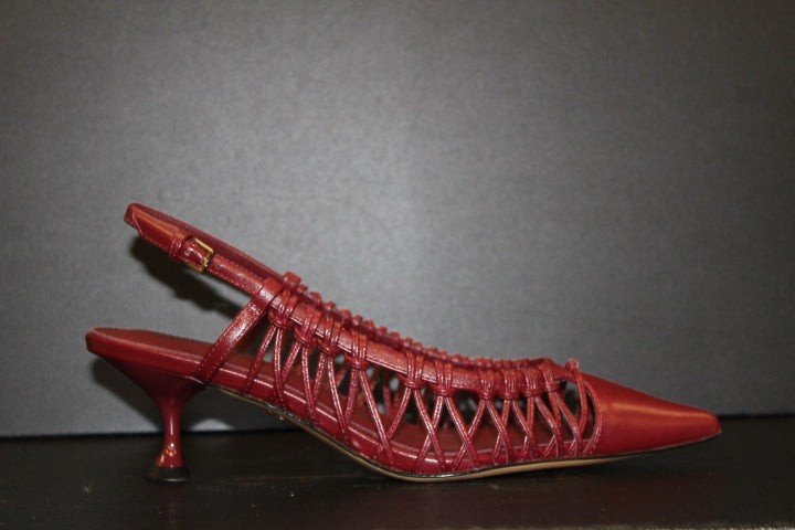 LOLA CRUZ LULU PUMP 6 BORDEAUX