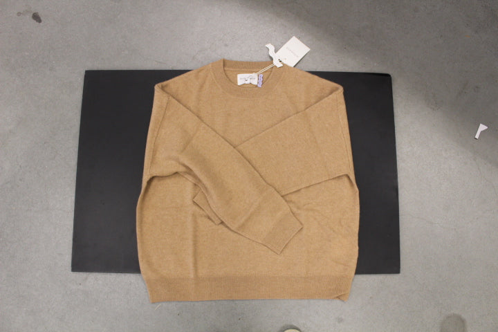 LES TRICOTS DE LEA CASHMERE PULL FLUO CAMEL