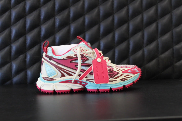 OFF WHITE BE RIGHT BACK NET ROSE/RED