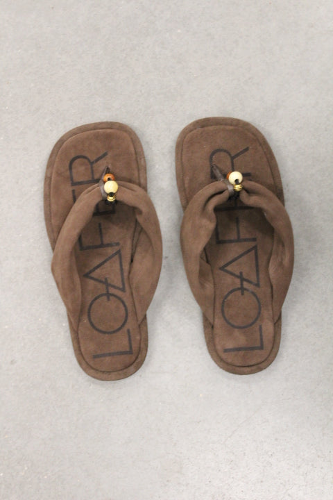 LOAFER FILIPA SANDAL DARK BROWN