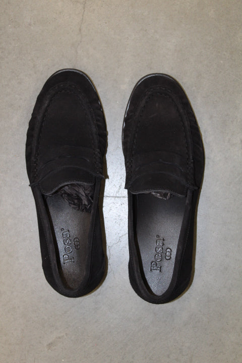 POSA PENNY LOAFER WRINKLE NIGHT BLUE