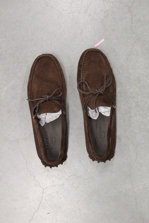 POSA DRIVING SHOE DARK BROWN