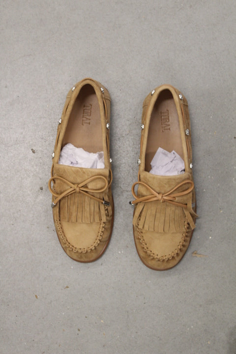 TORAL BRITTANY CAMEL SUEDE