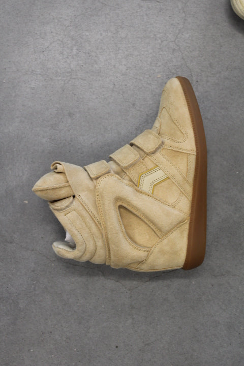 ISABEL MARANT BEKETT BEIGE GOLDEN YELLOW