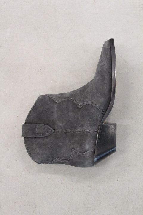 ISABEL MARANT DEWINA BOOTS FADED BLACK