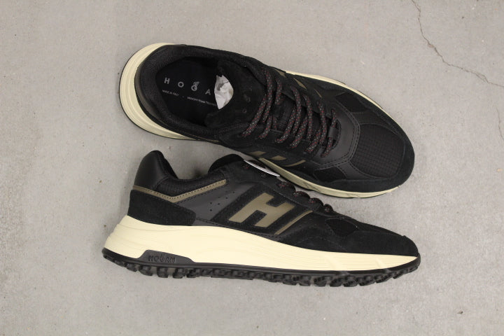 HOGAN HYPERLIGHT BLACK SUEDE/LEATHER