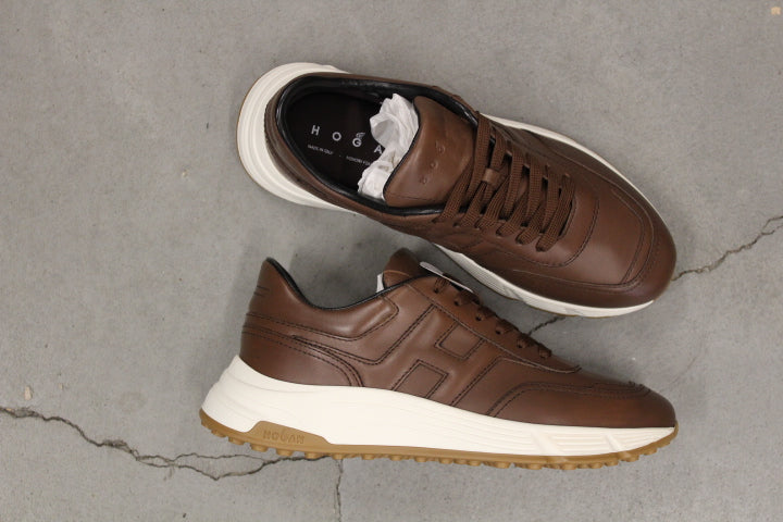 HOGAN HYPERLIGHT BROWN LEATHER
