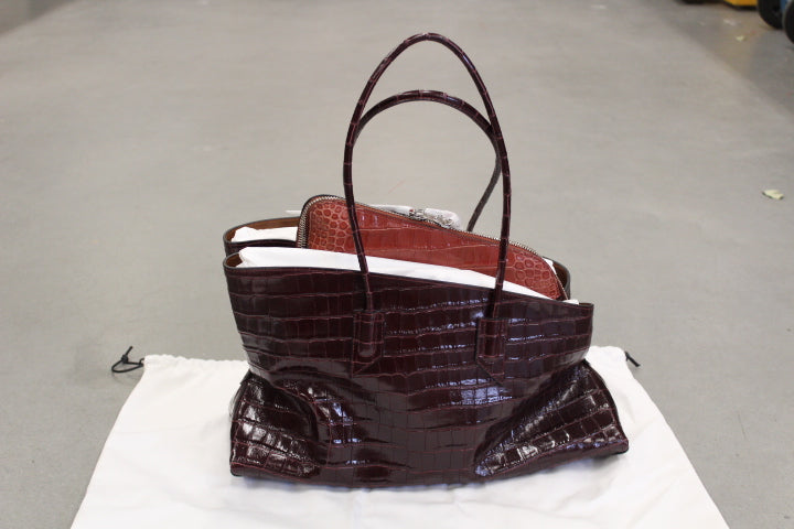 THE ATTICO LE PASSEGGIATA MEDIUM FADED BORDO