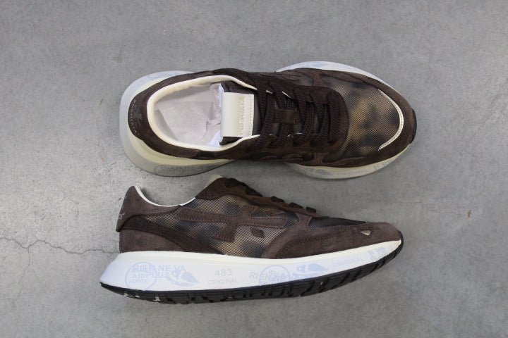 PREMIATA LAURYN SNEAKER BROWN CAMO