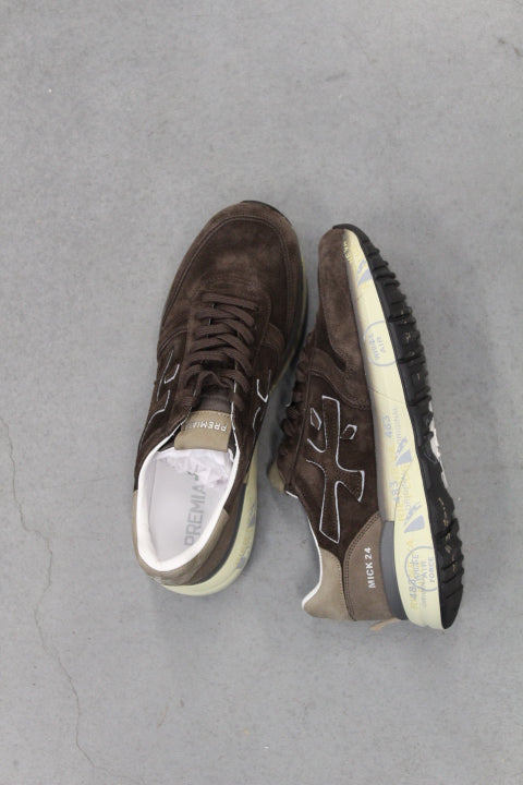 PREMIATA MICK SNEAKER BROWN SUEDE