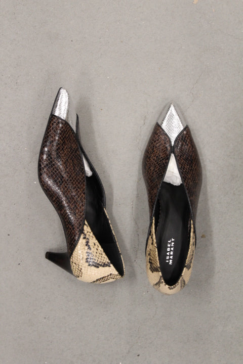ISABEL MARANT ILOU PUMP SAHARA MOCHA