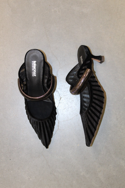 LOLA CRUZ ALEXA PUMPS 55 BLACK