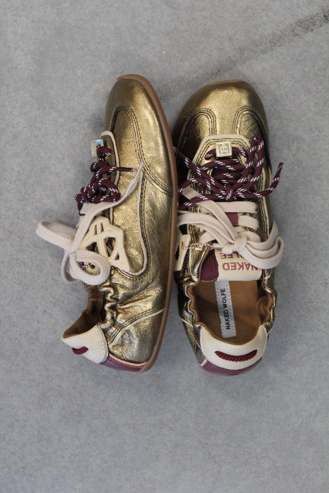 NAKED WOLFE SOUL BALLERINA SNEAKER BRONZE