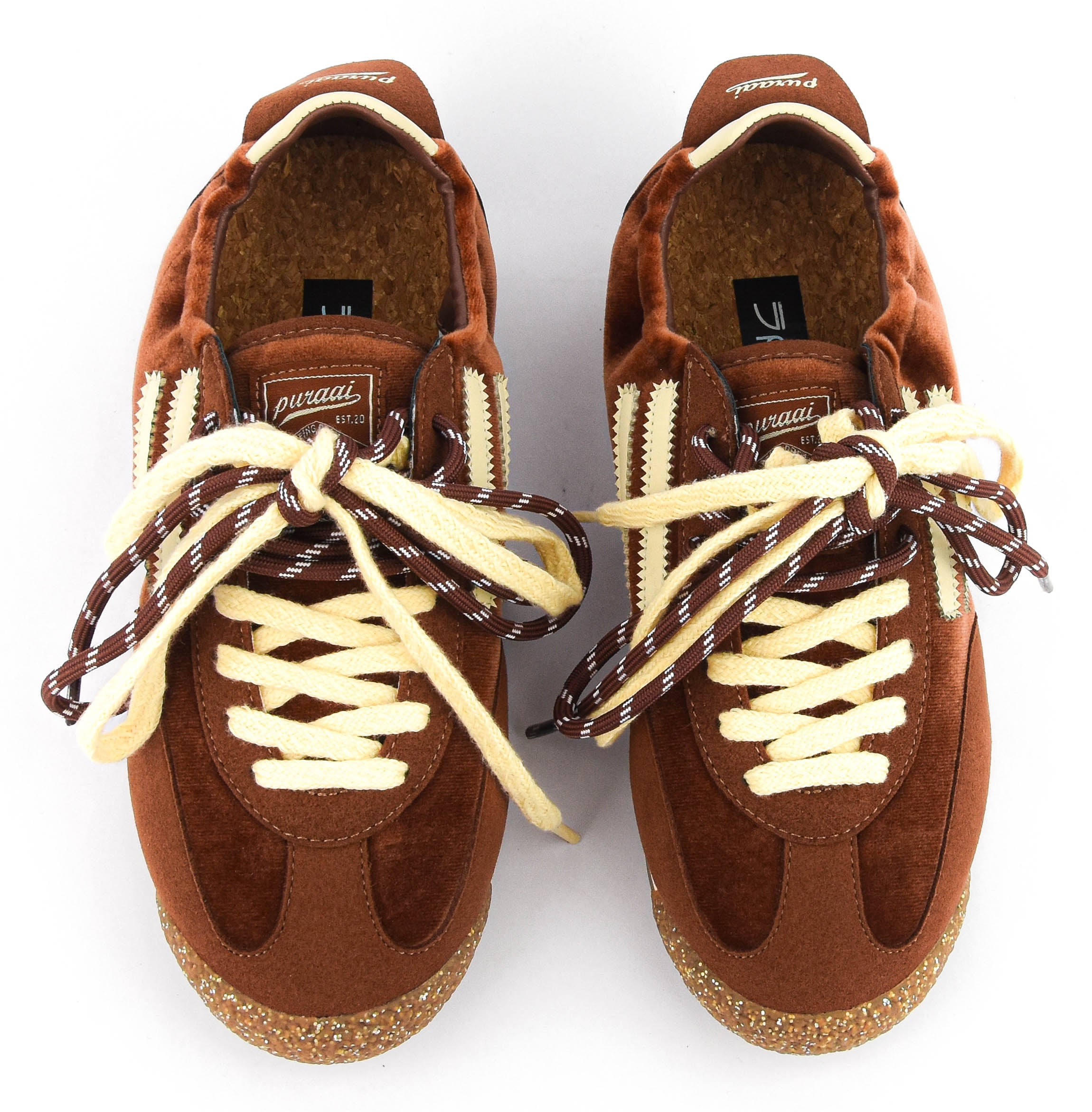PURAAI PANTHER SNEAKER BROWN