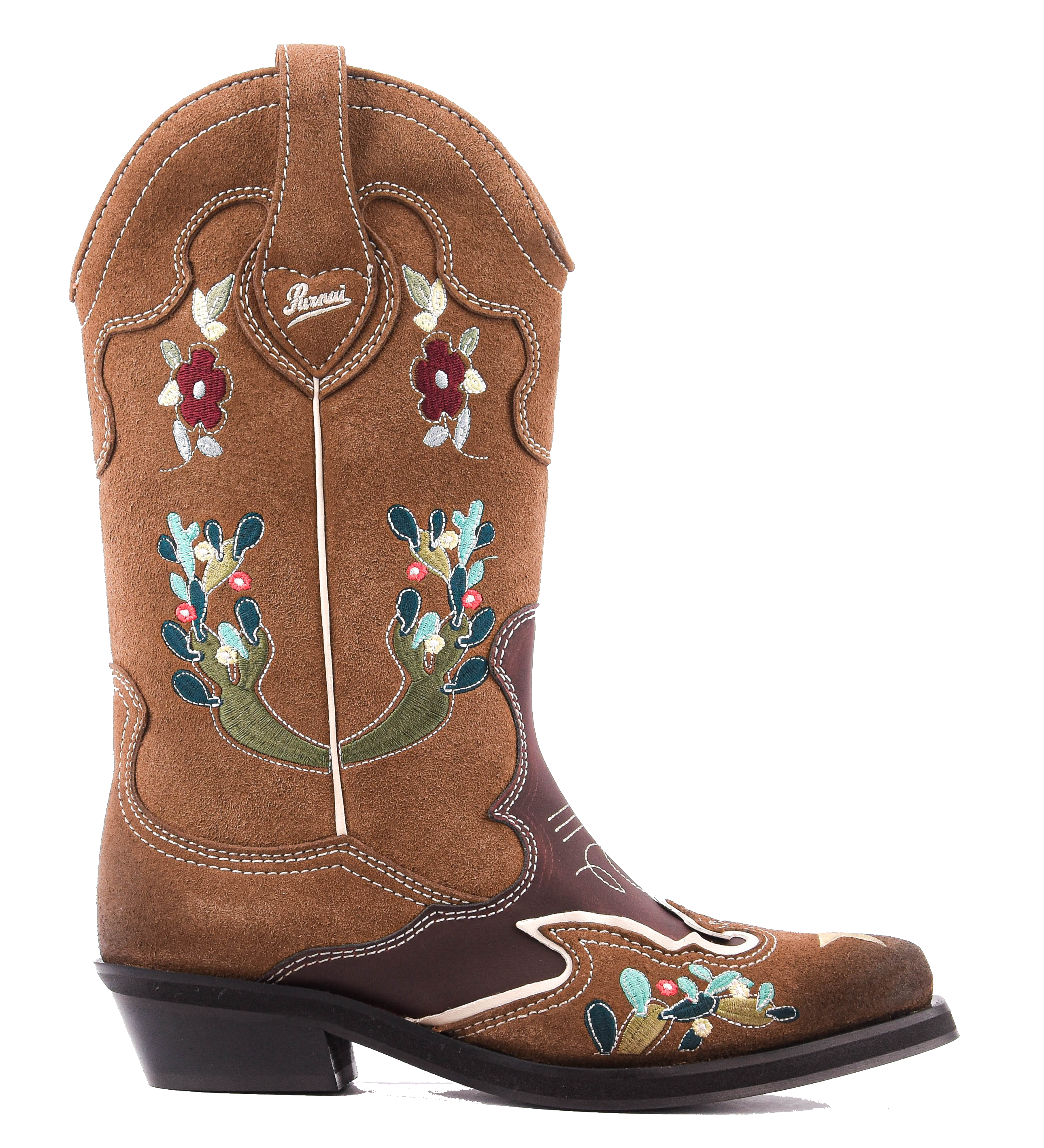 PURAAI RODEO BOOT FELL BROWN