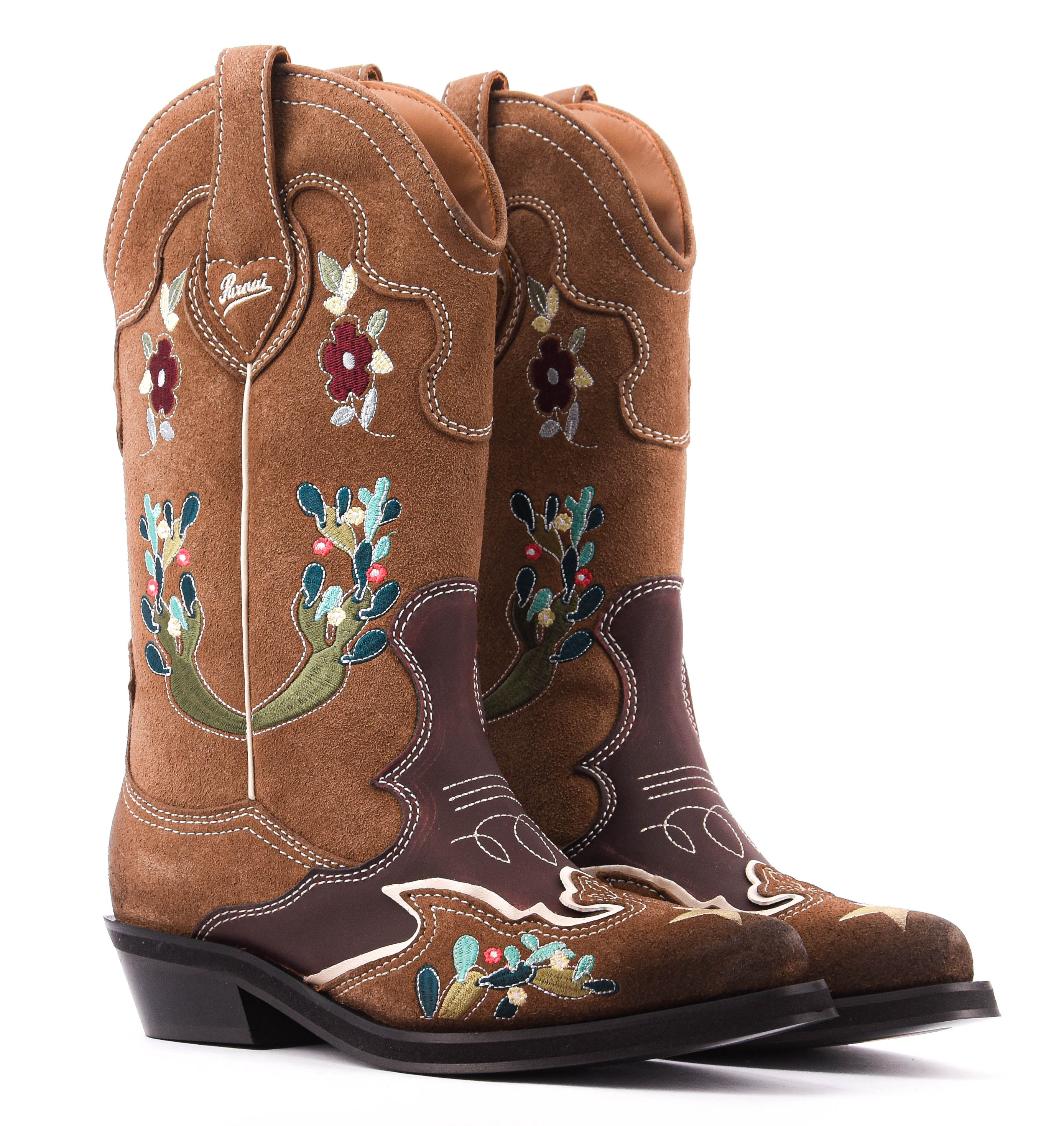 PURAAI RODEO BOOT FELL BROWN