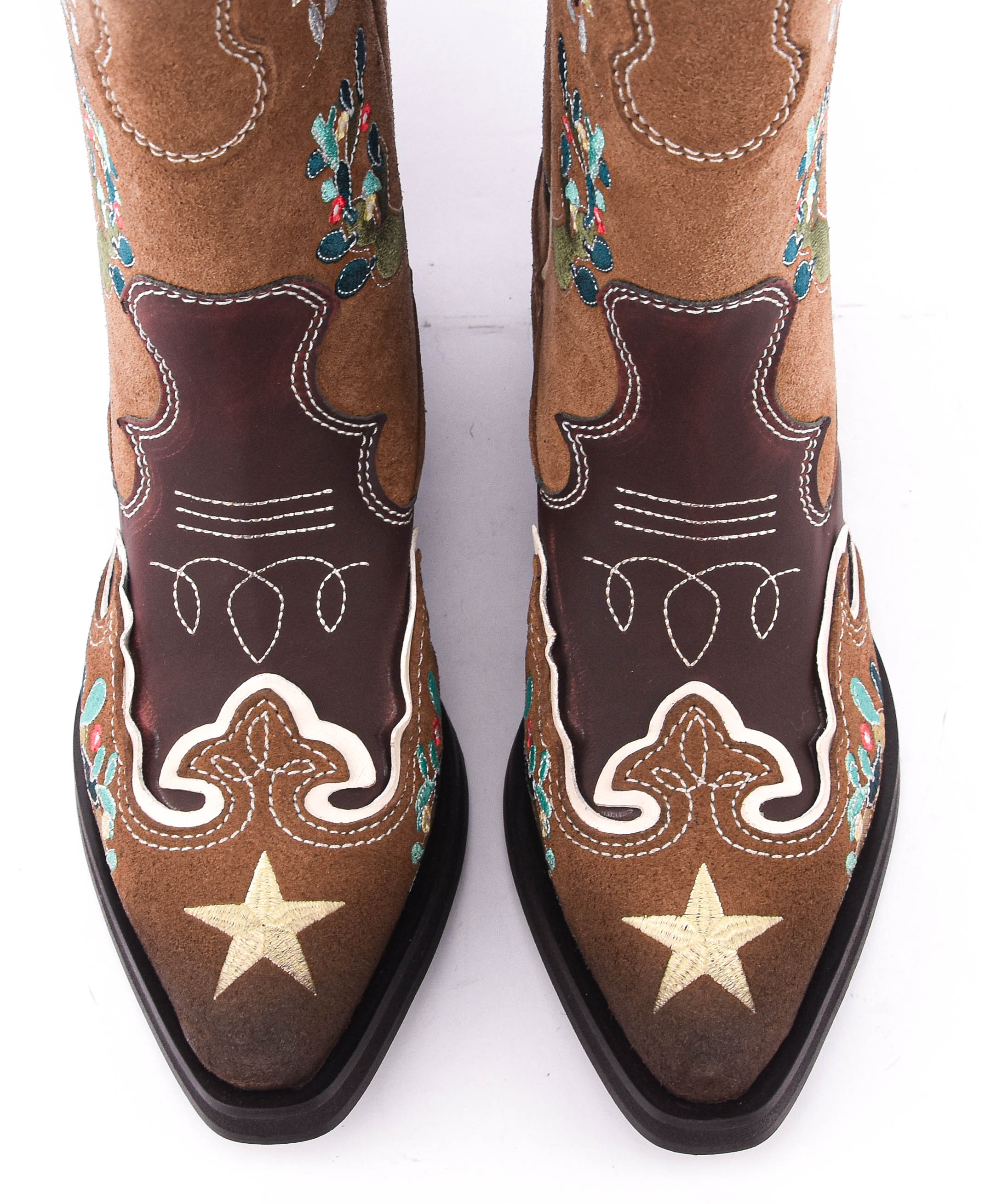 PURAAI RODEO BOOT FELL BROWN