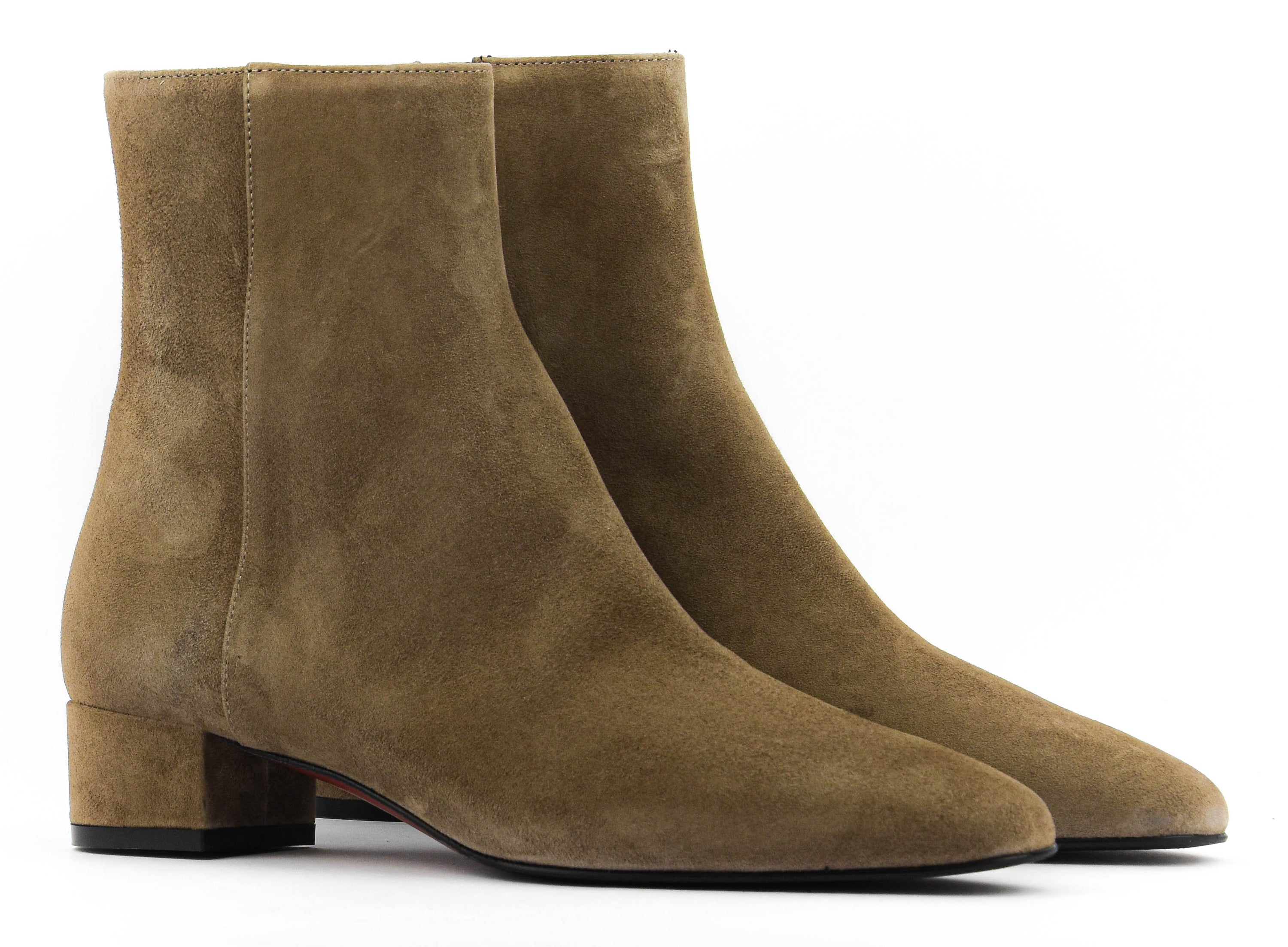 PAUL WARMER KAORIS TAUPE SUEDE